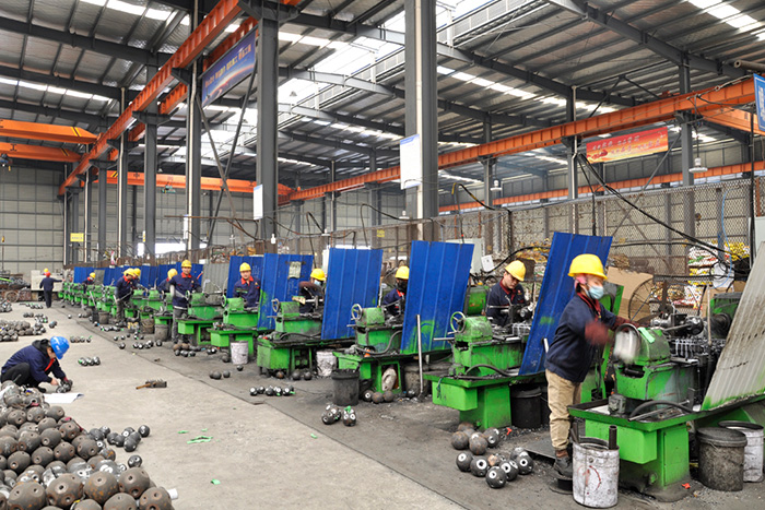 乐平网架锥头车间